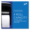 Pro High Capacity Coreless Srb Tissue Dispenser, 11.25 x 6.31 x 12.75, Black