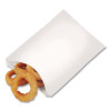 Grease-Resistant Single-Serve Bags, 6" x 0.75" x 7.25", White, 2,000 Bags/Carton