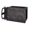 Brute Heavy-Duty Utility Cart With Lipped Shelves, Plastic, 2 Shelves, 500 Lb Capacity, 25.88" x 45.25" x 37.13", Black