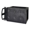 Brute Heavy-Duty Utility Cart With Lipped Shelves, Plastic, 2 Shelves, 750 Lb Capacity, 26" x 55" x 33.25", Black