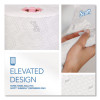 Slimroll Towels, 1-Ply, 8" x 580 Ft, White/Pink Core, Traditional Business, 6 Rolls/Carton