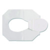 Safe-T-Gard Half-Fold Toilet Seat Covers, 14.5 X 17, White, 250/Pack, 20 Packs/Carton