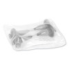 Coreless High Capacity Spindle Kit, Plastic, 3.66" Roll Size, Type B, Gray, 2/Kit