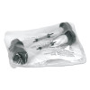 Coreless High Capacity Spindle Kit, Plastic, 3.66" Roll Size, Type C, Gray, 2/Kit