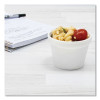 Bowl Containers, 4 Oz, White, Foam, 1,000/Carton