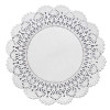 Cambridge Lace Doilies, Round, 8", White, 1,000/Carton
