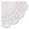 Cambridge Lace Doilies, Round, 10", White, 1,000/Carton