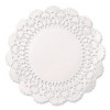 Cambridge Lace Doilies, Round, 12", White, 1,000/Carton