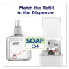 Es4 Soap Push-Style Dispenser, 1,200 Ml, 4.88 X 8.8 X 11.38, White