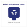 Healthy Soap Gentle And Free Foam Refill, For Es4 Dispensers, Fragrance-Free, 1,200 Ml, 2/Carton