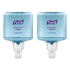 Healthy Soap Gentle And Free Foam Refill, For Es4 Dispensers, Fragrance-Free, 1,200 Ml, 2/Carton