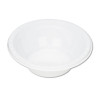 Plastic Dinnerware, Bowl, 5 Oz, White, 125/Pack