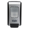 Fmx-20 Soap Dispenser, 2,000 Ml, 6.5 X 4.7 X 11.7, Black/Chrome, 6/Carton