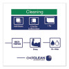 Heavy-Duty Cleaning Cloth, 12.6 X 13, White, 50/Pack, 6 Packs/Carton