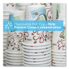 Perfectouch Paper Hot Cups, 16 Oz, Coffee Haze Design, 50/Sleeve, 20 Sleeves/Carton