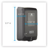 Pacific Blue Ultra Automated Touchless Soap/Sanitizer Dispenser, 1,000 Ml, 6.54 X 11.72 X 4, Black