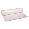 Recycled Low-Density Polyethylene Can Liners, 56 Gal, 1.4 Mil, 43" x 47", Clear, Perforated, 10 Bags/Roll, 10 Rolls/Carton