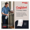 General Clean X60 Cloths, 12.5 x 16.8, White, 236/Carton