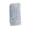 Floor Finish Mop Head, Narrow, Rayon/Polyester, Medium, White/Blue Stripes, 12/Carton
