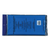Table Set Rectangular Table Cover, Heavyweight Plastic, 54" X 108", Blue, 6/Pack