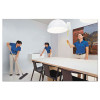 Easy Trap Duster, Perforated, 8" x 125 Ft, White, 250 Sheet Roll
