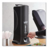 Utensil Dispenser, Holds 100 Knives, 10.22 x 12.5 x 23.75, Black
