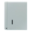 Space Saver Singlefold Towel Dispenser, Steel, 11.63 X 6.63 X 8.13, White