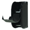 Compact Vertical Double Roll Coreless Tissue Dispenser, 14.06 x 6.69 x 8.19, Black