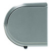 Compact Coreless Side-By-Side Double Roll Tissue Dispenser, 10.13 x 6.75 x 7.13, Stainless Steel