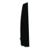 Safe-T-Gard Toilet Seat Cover Dispenser, Half-Fold, 16.38 X 2.5 X 11.75, Black