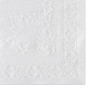 Placemats With Embossed Surface, Straight Edges, 14" x 10", White, 1,000/Carton