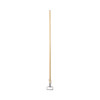 Spring Grip Metal Head Mop Handle For Most Mop Heads, 60", Natural
