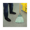 Spring Grip Metal Head Mop Handle For Most Mop Heads, 60", Natural