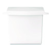 Waxed Napkin Receptacle Liners, 2.75" x 8.75" x 8.5", Brown, 250/Carton
