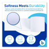Two-Ply Toilet Tissue, Septic Safe, White, 400 Sheets/Roll, 96 Rolls/Carton