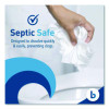 Two-Ply Toilet Tissue, Septic Safe, White, 400 Sheets/Roll, 96 Rolls/Carton