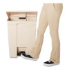 Legacy Step-On Receptacle, 18 Gal, Polyethylene, Beige