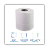 Two-Ply Toilet Tissue, Septic Safe, White, 500 Sheets/Roll, 96 Rolls/Carton