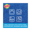 Non-Scratch Scour Pads, 3 x 6, Blue, 10/Carton