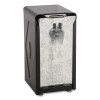 Tabletop Napkin Dispenser, Tall Fold, 3.75 x 4 x 7.5, Black