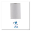 Hardwound Paper Towels, Nonperforated, 1-Ply, 8" x 350 Ft, White, 12 Rolls/Carton