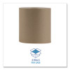Hardwound Paper Towels, Nonperforated, 1-Ply, 8" x 800 Ft, Natural, 6 Rolls/Carton