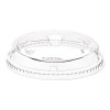 Prima Strawless Plastic Lids, Fits 12 Oz To 26 Oz Cold Cups, Clear, 1,000/Carton