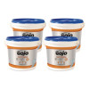 Fast Towels Hand Cleaning Towels, 9 x 10, Fresh Citrus, Blue, 130/Bucket, 4 Buckets/Carton