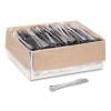 Heavyweight Plastic Knives, Reflections Design, Silver, 600/Carton