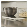 Spacesaver Square Containers, 4 Qt, 8.8 x 8.75 x 4.75, Clear, Plastic