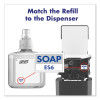 Healthy Soap Gentle And Free Foam Refill, For Es6 Dispensers, Fragrance-Free, 1,200 Ml, 2/Carton