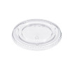 Non-Vented Cup Lids, Fits 9 Oz To 22 Oz Cold Cups, Plastic, Clear, 1,000/Carton