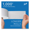 Essential 100% Recycled Fiber Jrt Bathroom Tissue For Business, Septic Safe, 2-Ply, 3.55" x 1,000 Ft, White, 12 Rolls/Carton