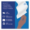 Essential 100% Recycled Fiber Jrt Bathroom Tissue For Business, Septic Safe, 2-Ply, 3.55" x 1,000 Ft, White, 12 Rolls/Carton